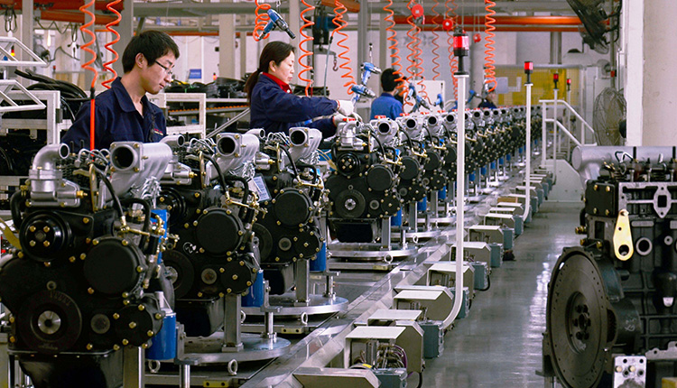 Diesel Engines Assembly Production Line