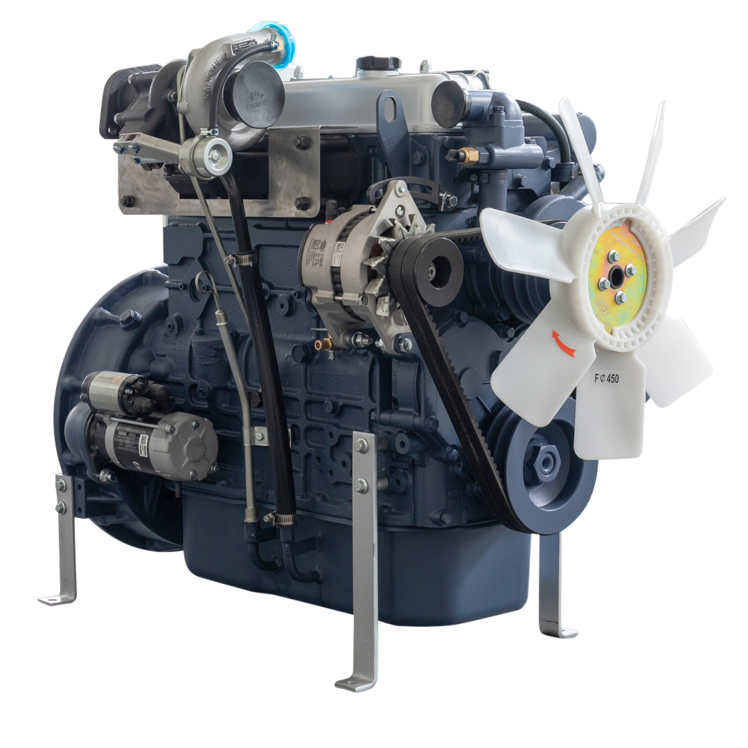 Moteur thermique pour groupe électrogène - 4JR3ABD - Anhui Quanchai Engine  Co., Ltd. - diesel / injection directe / 4 temps